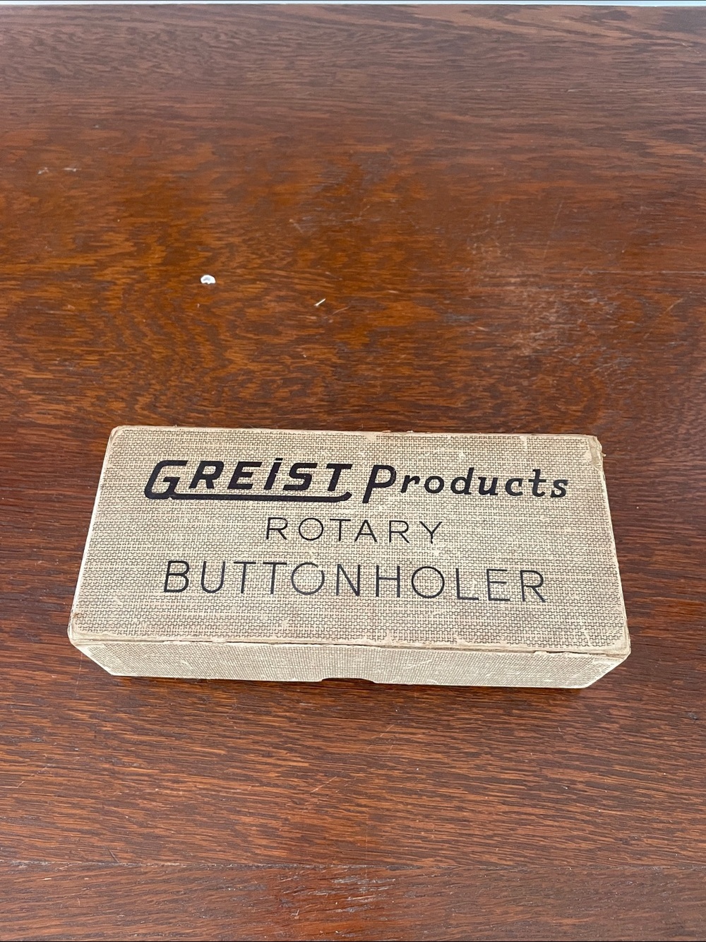 GReist Products Rotary Buttonholer -50’s